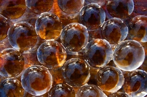 sfere, vetro, marrone, riflessi, cerchi, bolle, biglie, palle, riflesso, palline, trasparente