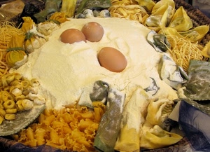 uova, pasta, farina, tortellini, tre, ravioli, cibo