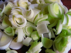 verde, bianco, verdura, cipolla, ortaggio, cibo, curve, porro, affettato, ortaggi, fette, cipollotto, cerchi, cucina